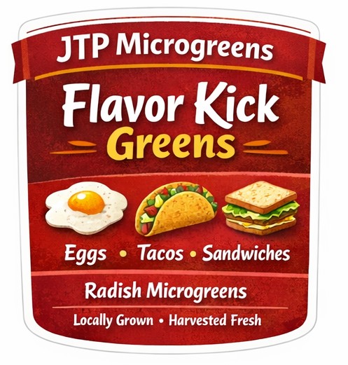 🌶️ Flavor Kick Microgreens